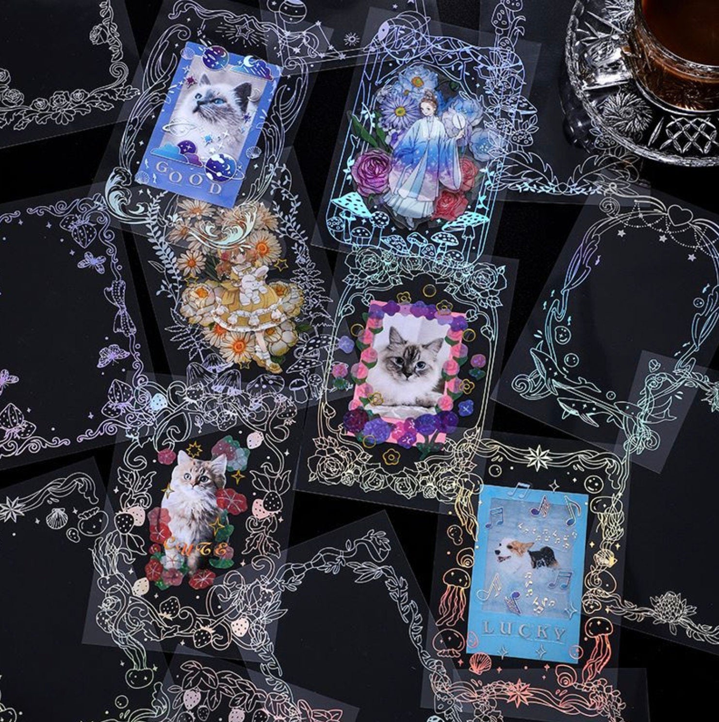 Holo Frame Sticker